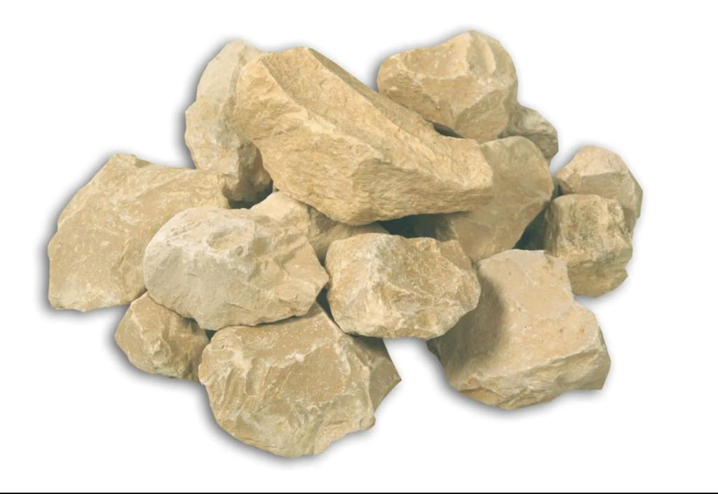 Weco Naturstein Bruchstein Gelb 32-56mm 20 Kg von Handel & Logistik Rosenburg