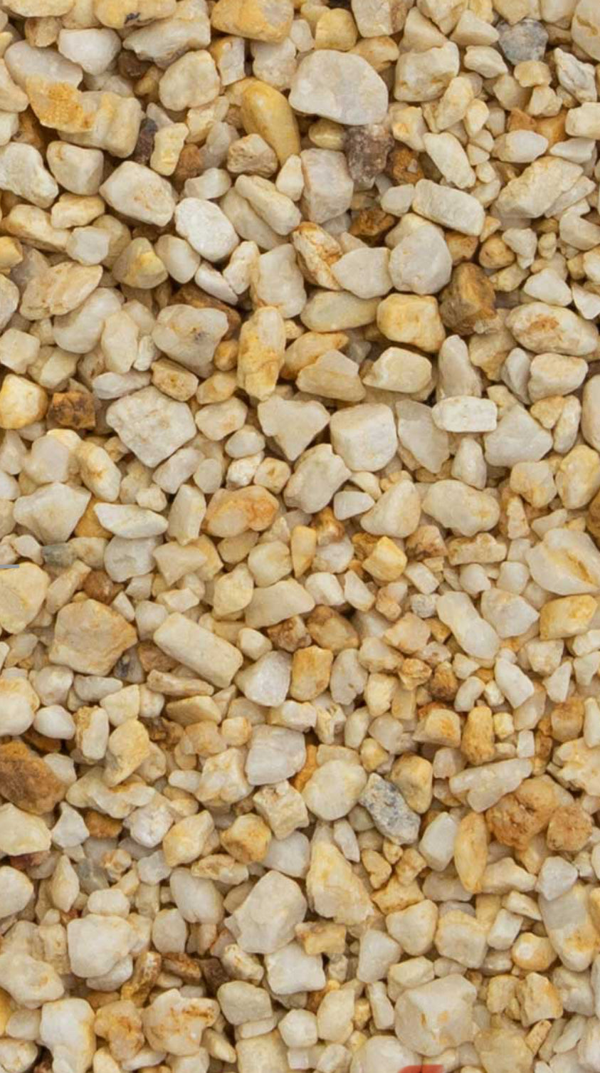 Taunusquarz Zierkies, 8-16mm 15Kg, Naturstein Gartendekoration