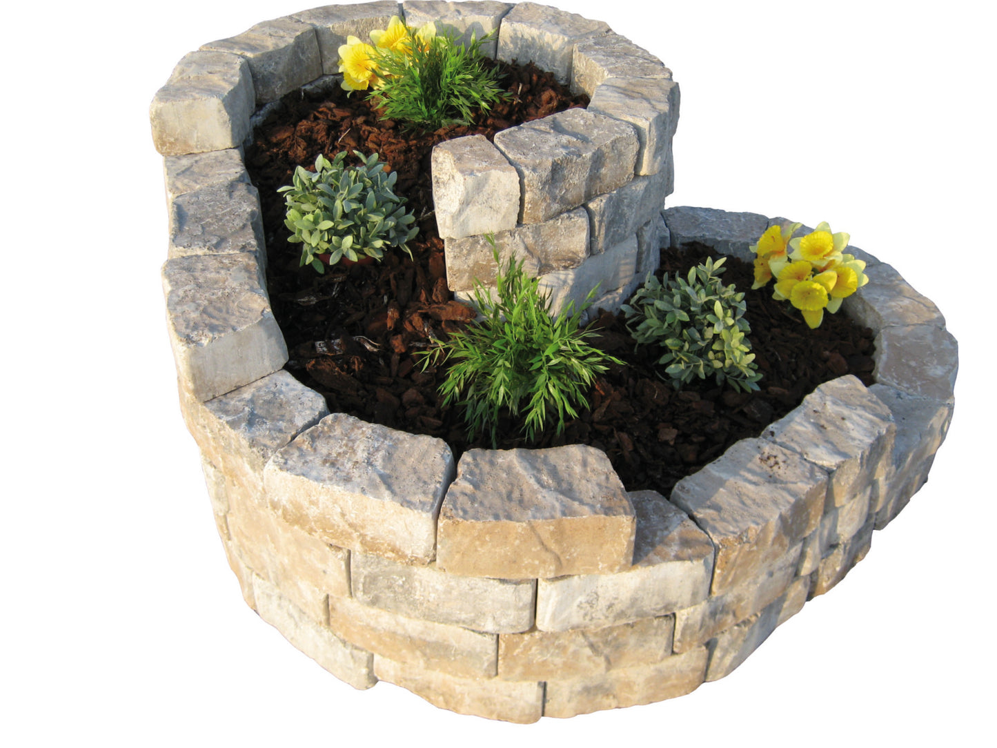 Kräuterspirale Mont Blanc